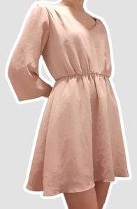 Pastel pink dress
